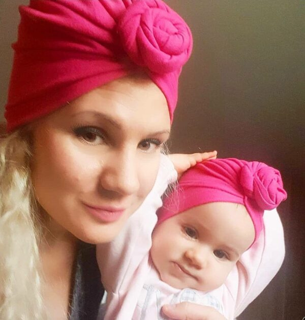 Turban kapa za mamu i bebu